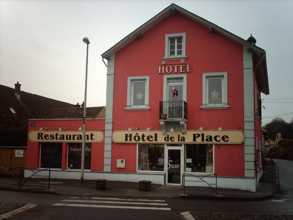 Pension Hotel Restaurant De La Place Voujeaucourt Eksteriør billede